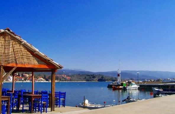 Eleni's Blue House By Kato Gatzea Volos