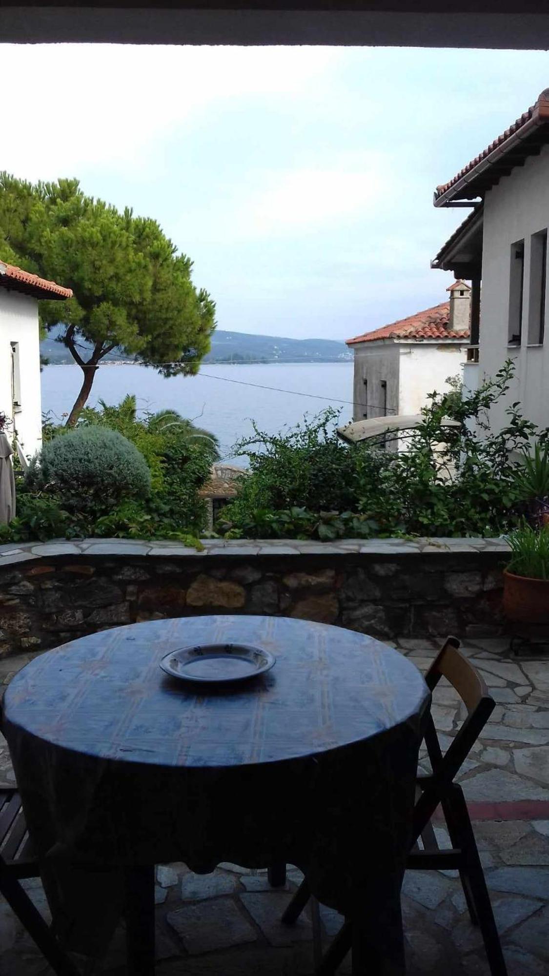 Eleni's Blue House By Kato Gatzea *